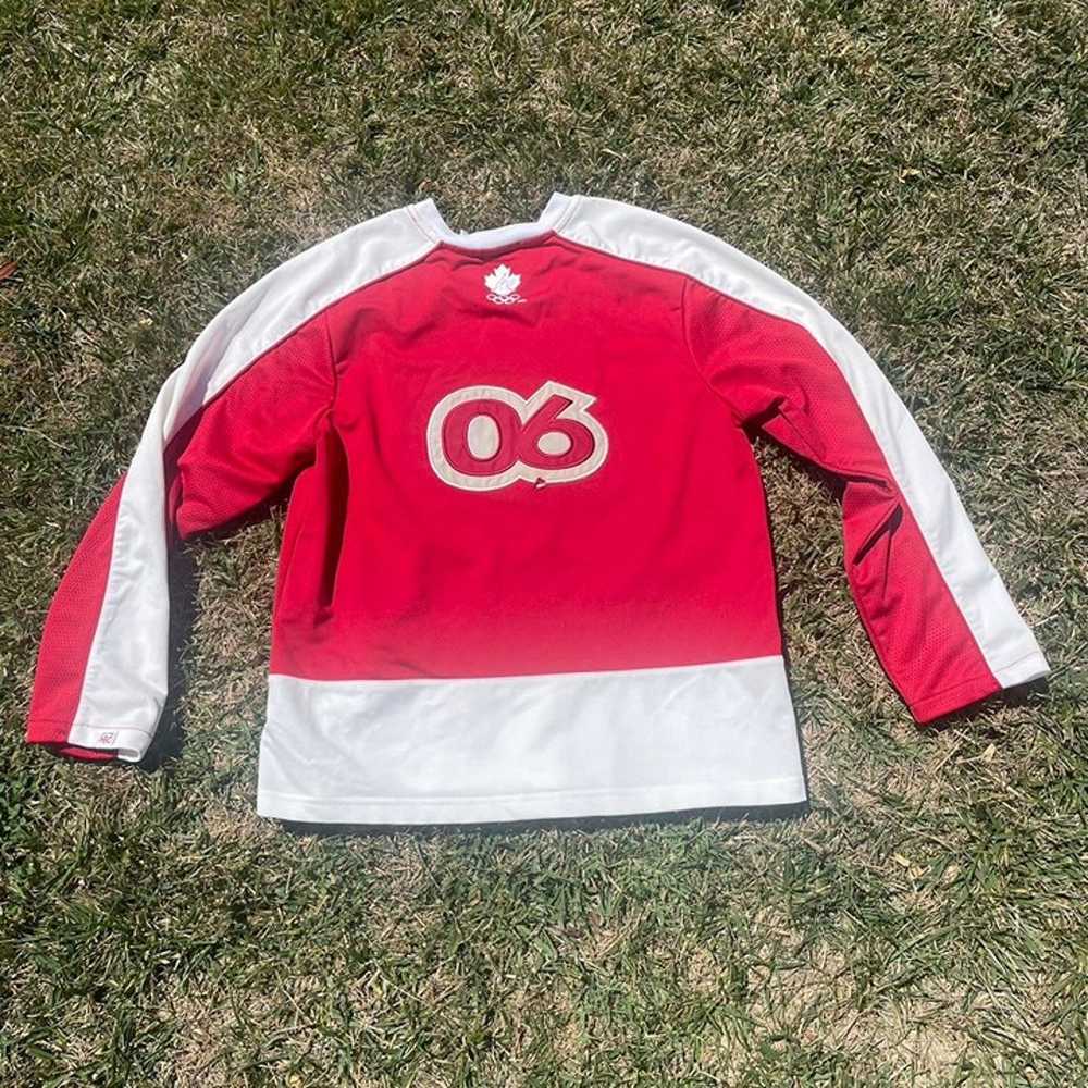 Vintage Canada olympic games hockey jersey - image 2