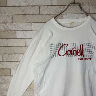 Vintage Long Sleeve T-shirt Simple Street Street T