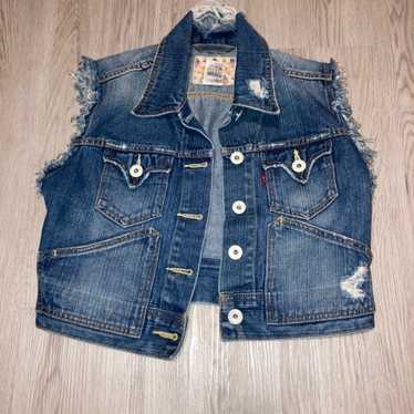 Levis Denim Vest Vintage