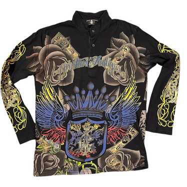 トップス Christian Audigier double sleeve shirt Ed Hardy by Christian Audigier | Tops | Ed Hardy Christian