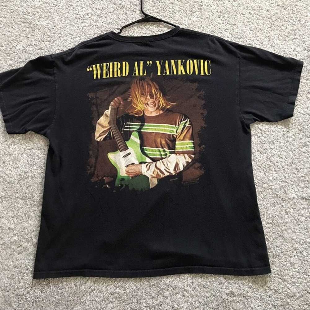 Weird Al Yankovic Smells like Nirvana T Shirt Vtg… - image 7