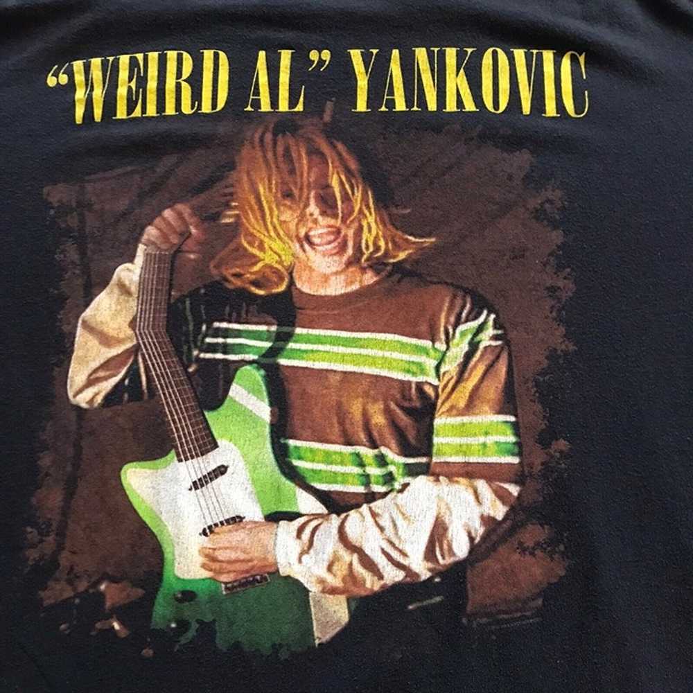 Weird Al Yankovic Smells like Nirvana T Shirt Vtg… - image 8