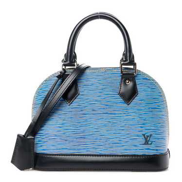 LOUIS VUITTON Epi Alma BB Denim Light