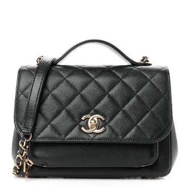 CHANEL Caviar Quilted Medium Business Affinity Fla