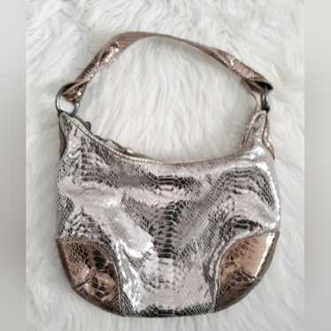 Vintage Maurices Snakeskin Hobo Bag