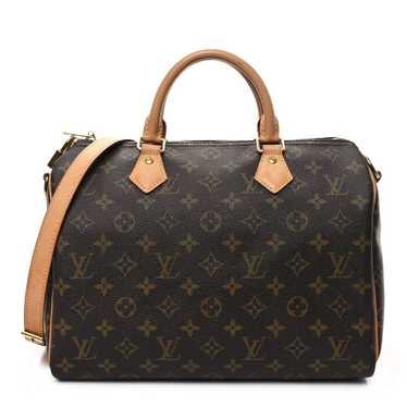 LOUIS VUITTON Monogram Speedy Bandouliere 30