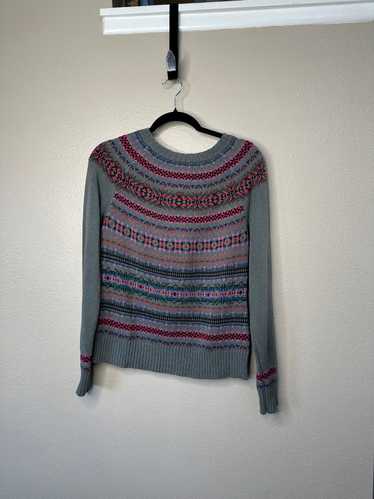 Chaps Vintage Chaps Women's Gray Sweater