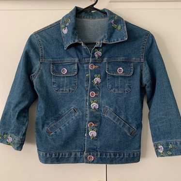 Embroidered Denim Jacket