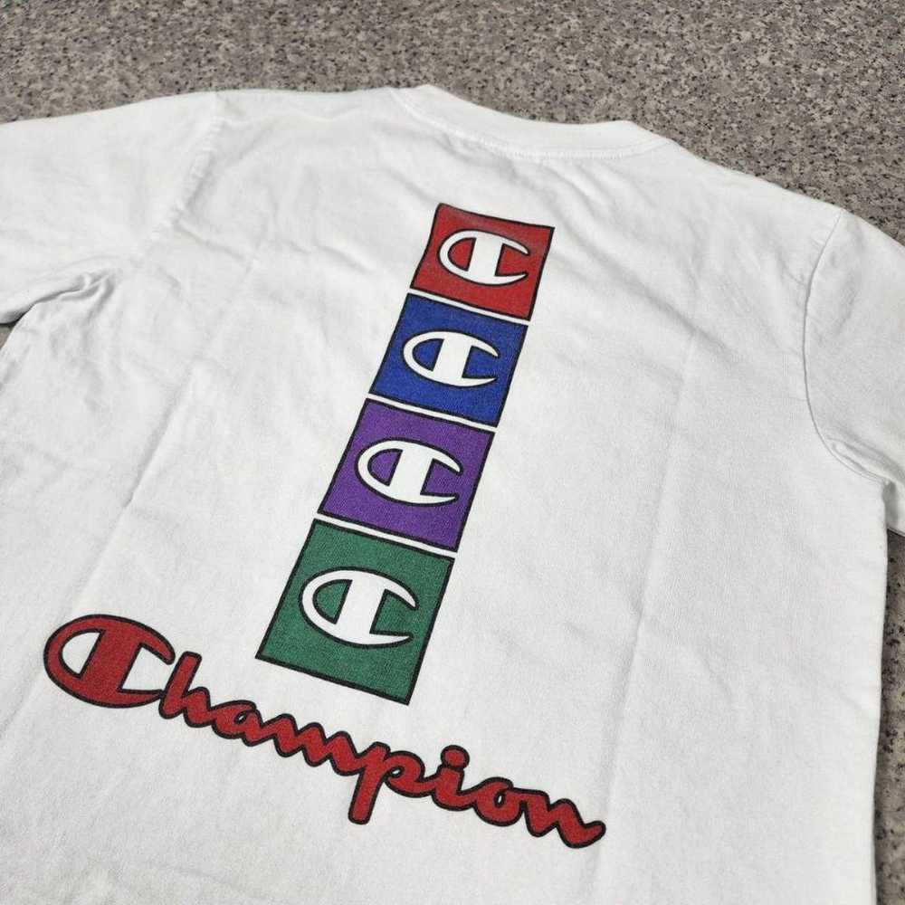 Champion Good Design Short Sleeve T-shirt S Big L… - image 2