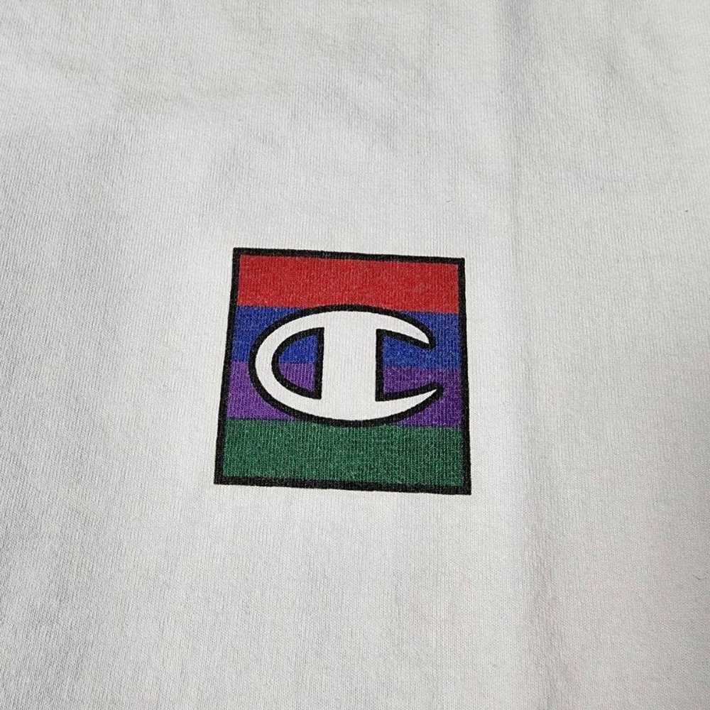 Champion Good Design Short Sleeve T-shirt S Big L… - image 6