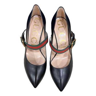 Gucci Sylvie leather heels