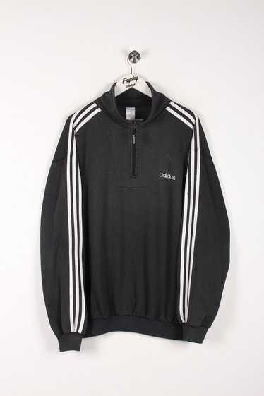 90's Adidas 1/4 Zip Sweatshirt Large