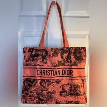 美品！この夏赤が素敵！CHRISTIAN DIOR DIORIVIERA トート 美品！この夏赤が素敵！CHRISTIAN DIOR DIORIVIERA トート