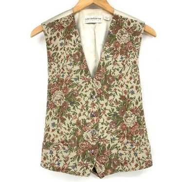 Women’s Vintage 1980 Liz Claiborne Tapestry Vest S