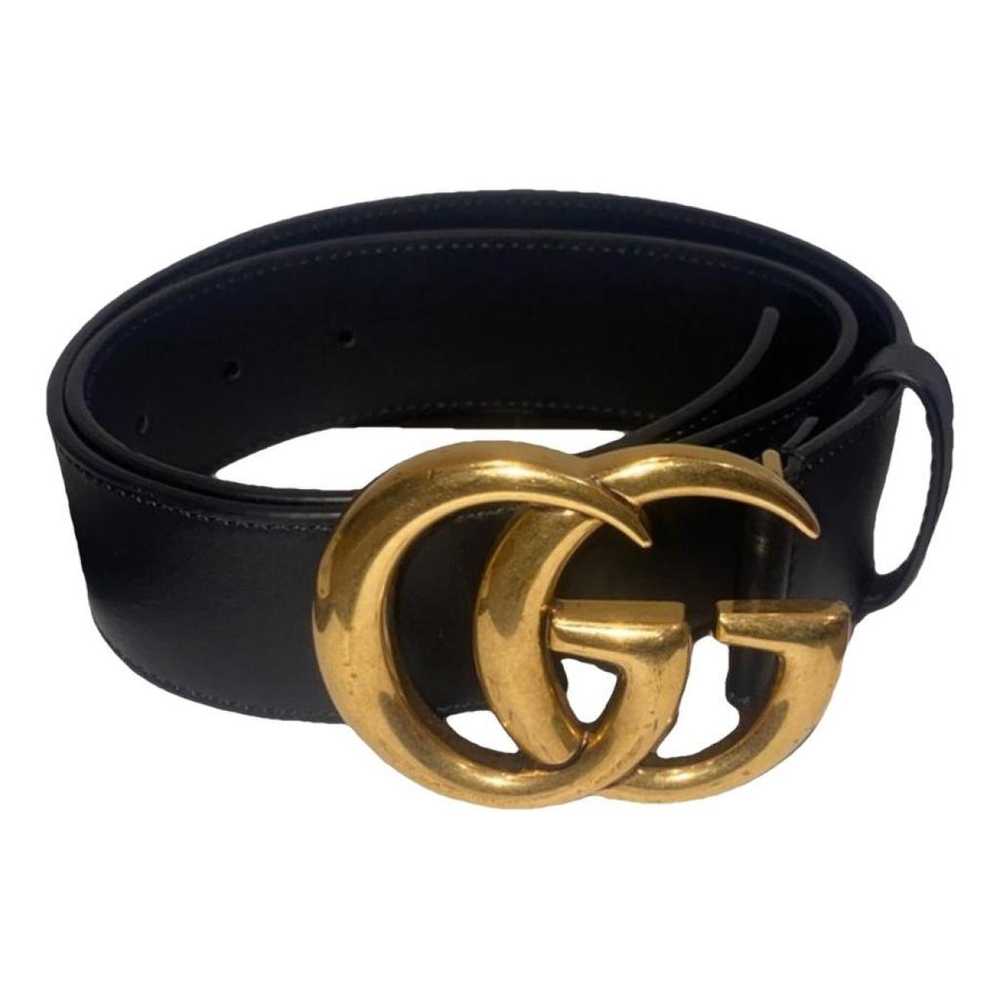 【関税＆送料込み】Gucci Logo Buckle Leather Belt Gucci Men's Logo Belt – NYC Designer Outlet