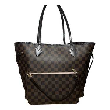 Louis Vuitton Neverfull leather tote