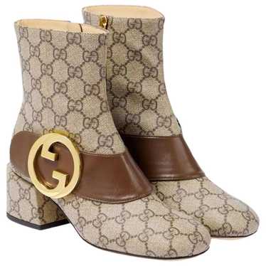 Gucci Blondie cloth ankle boots