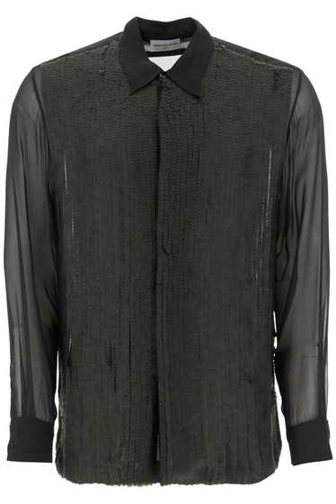 Dries Van Noten Dries Van Noten Sequined Shirt Wit