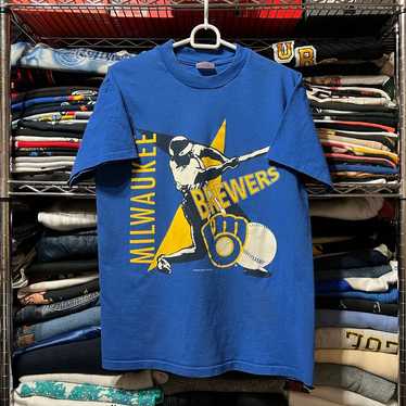 Vintage Milwaukee brewers shirt