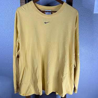 Vintage 1990s Nike Center Swoosh Long Sleeve Shirt