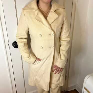 Vintage Old Navy Cream Pea Coat