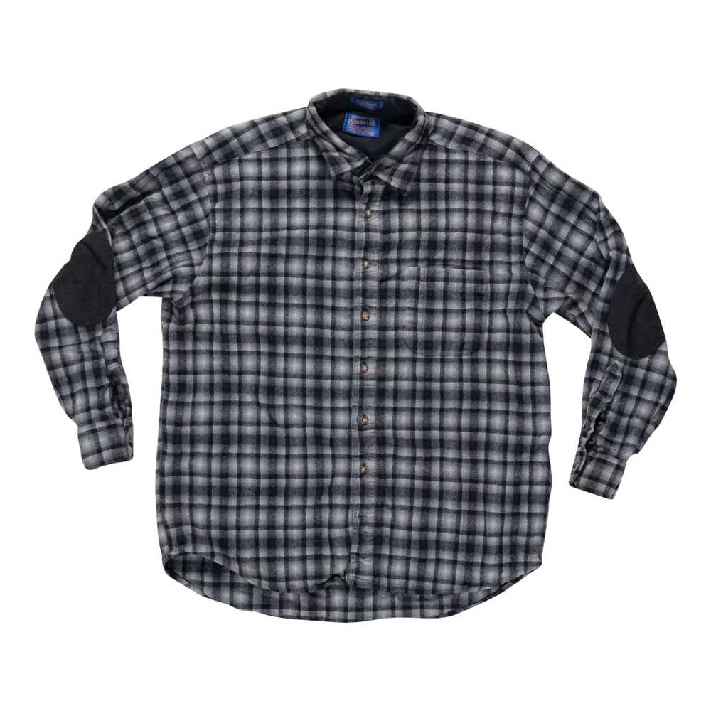 Pendleton VTG Flannel Long Sleeve Wool Shirt - Me… - image 1