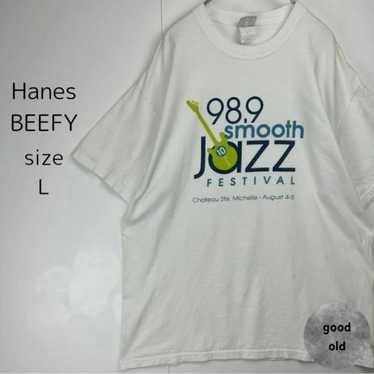 Hanes BEEFY Hanes Beefy T-shirt Printed T Vintage 