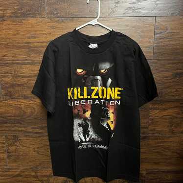 Vintage PSP Killzone Liberation Video Game T-shirt