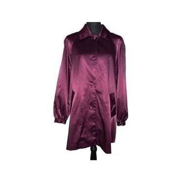 Isaac Mizrahi Live Satin Jacket