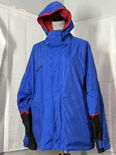 小物 90s Columbia packable pullover Vintage 90s Columbia Sportswear Full Zip Insulated Pullover