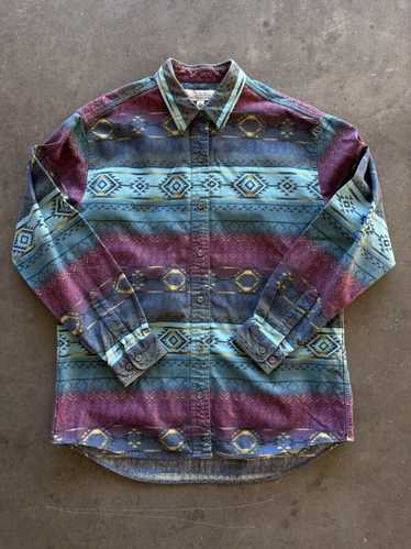 Cabelas × Vintage Cabelas Blue Aztec Striped Chamo