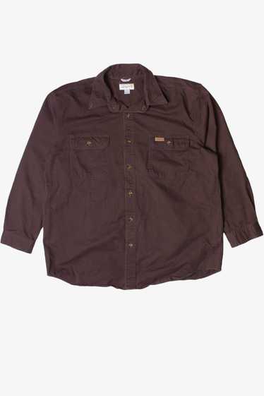 Brown Heavyweight Carhartt Button Up Shirt