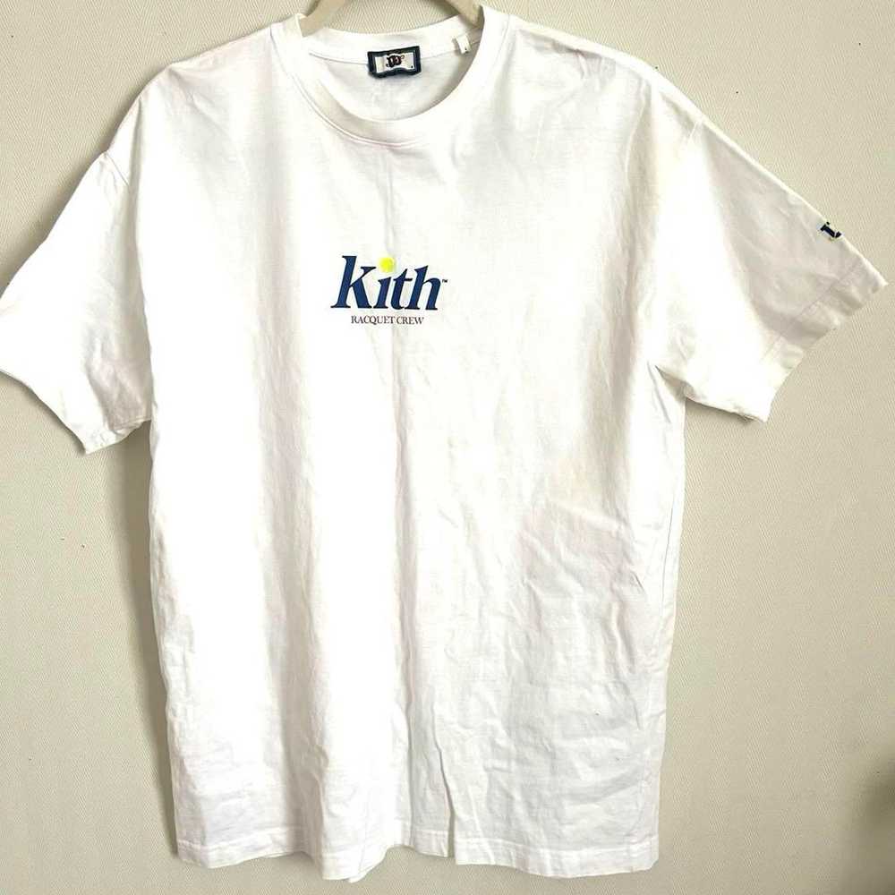 ウェア Kith Wilson Racquet Crew Vintage Tee L Kith Wilson Racquet Crew Logo Vintage Tee Black Men's - SS23