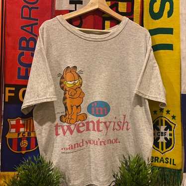 1978 Garfield All Over Print Vintage Tee Shirt - Gem