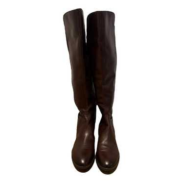 Vince Camuto Leather riding boots