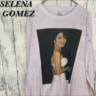 【USED】Long-sleeved T-shirt SELENA GOMEZ Pink L Pri