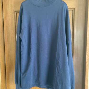 THE NORTH FACE Mock Neck L/S Tee Size L