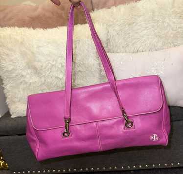 Vintage handbag ralph lauren pink - Gem