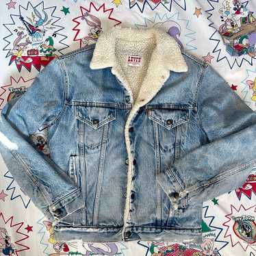 Levis Sherpa Denim Jacket