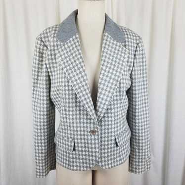 Vintage Miss Pendleton Large Houndstooth Virgin Wo