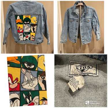 WARNER BROS LOONEY TUNES DENIM JACKET – Vintagefightclub.com