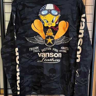 vanson スカジャン Bugs Bunny & Tweety vanson スカジャン Bugs Bunny & Tweety