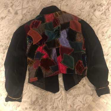 Crazy quilt jacket