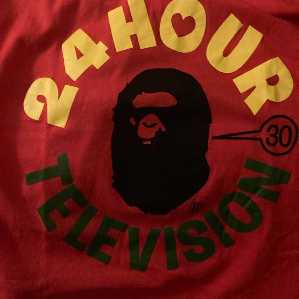 Bape 24 Hour Television T Shirt - image 2