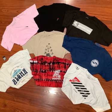 LOT OF 8 SHIRTS SIZE M