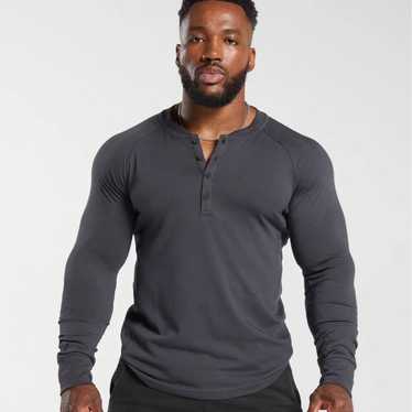 Gymshark REST DAY Henley Top