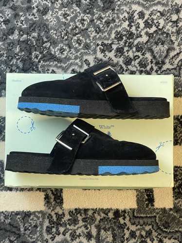 Off-White Off White Detail Sponge Slipper Size 11 