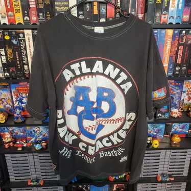 Atlantaブラッククラッカーズ　ゲームシャツ廃盤、レア❗️ Atlanta Black Crackers Negro Leagues Baseball Size XL