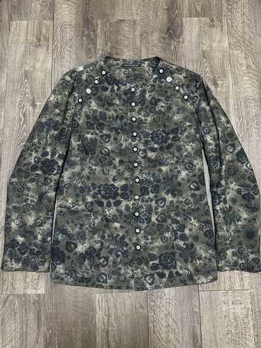 Yohji Yamamoto Pour Homme 15ss flowe pattern colla