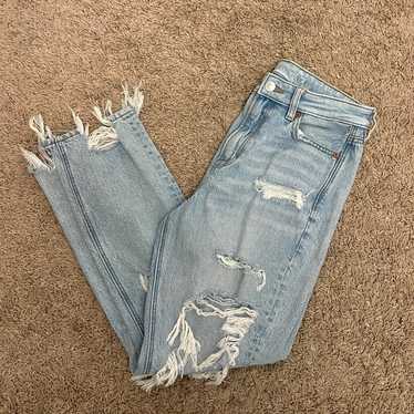 american eagle ripped jeans